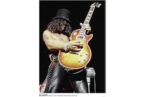 Guns N Roses Slash Orange County Speedway Middletown NYC 1988 - Póster