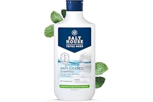 ‎SALTHOUSE Salthouse Totes Meer Therapie Anti-Juckreiz Shampoo, beruhigende Formel mit Urea & Panthenol, für empfindliche Kopfhaut, 250ml