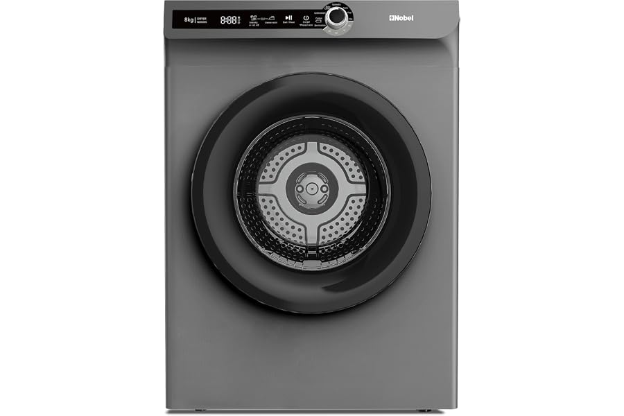 Nobel 8kg 9 Programs Vented Clothes Dryer