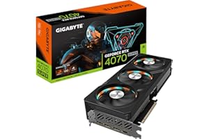 Gigabyte GeForce RTX 4070 SUPER GAMING OC Graphics Card - 2565MHz Core, 12GB GDDR6X 21000MHz 192-bit Memory, PCI-E 4.0, 3x DP 1.4, 1x HDMI 2.1a, NVIDIA DLSS 3.5, GV-N407SGAMING OC-12GD