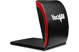 Yes4All Mata do ćwiczeń Ab/klin brzucha - podkładka do siedzenia - mata do treningu brzucha i rdzenia do pełnego zakresu ćwiczeń ruchowych Ab