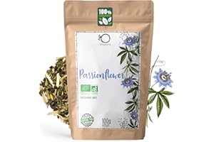 ORIGEENS TISANA PASSIFLORA BIO 100g | Tisana relax e serenità | Infuso passiflora BIO