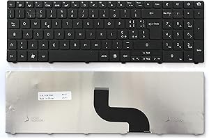 CLICK HELP Tastiera Notebook Compatibile con Packard Bell Easynote TK11 TK36 TK37 TK81 TK85