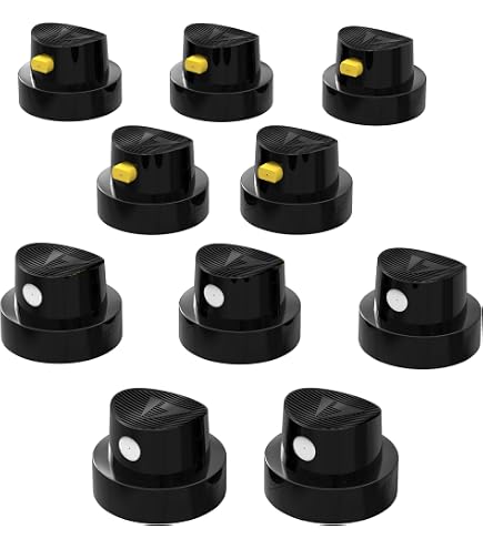 CANYON CHS-3A Profi Sprühkopf 20x – Lösemittelbeständig, 1,1 Ml/Sprühstoß, 28/400 Gewinde