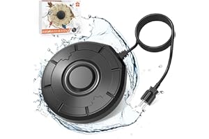 CEARKTIY Bird Bath Heater,Birdbaths De-Icer,Birdbath Water Heater Deicer with Thermostatically Controlled,Heated Bird Bath Deicer Suitable for Birdbath Farm Livestock Drinking Outdoors in Winter-Black