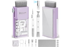 Ordilend Tutto in Uno Kit Pulizia Tastiera pc Computer Laptop Spazzola Pulisci Schermo per Tablet Auricolari Bluetooth Smartphone Earbuds Headphones Fotocamera