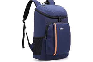 TOURIT Zaino Termico Frigo 28 L Borsa Termica Porta Pranzo Borsa Frigo Isoterma per Campeggio, Picnic, Barbecue, Eventi Sportivi
