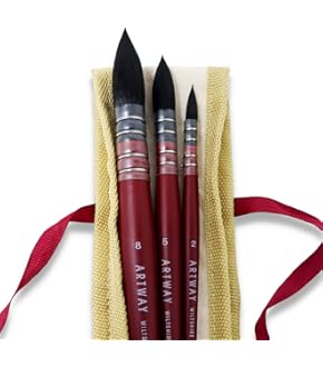 ARTWAY Aquarell-Set Schimmer - 12 Metallische Farben In Praktischer Dose