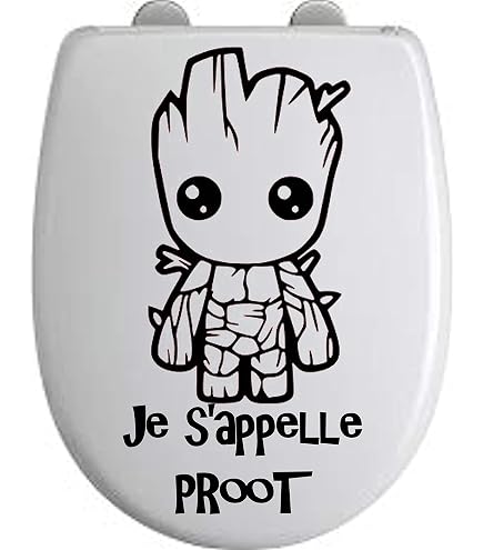 Abattant WC bambou gris gris en bambou - L'Incroyable