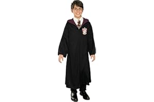 RUBIE'S Rubies Costume Harry Potter Classic per Bambino e Bambina, Licenza Ufficial, Tunica con Cappuccio, Unisex, Gryffindor