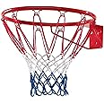 Raisco Professional Basketball Ring with Net (Orange) (for 7 Basketball)