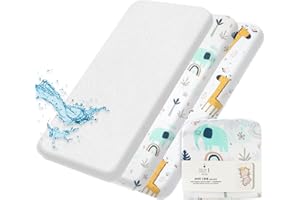 LILLY BELLY Lilly B. 2 Drap Housse 60 x 120 GOTS en Coton Bio 1 protecteurs imperméables compatibles Snuzpod, Next2me et Tous Les berceaux de Chevet jusqu'à 60x120cm Lot de 3