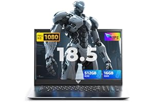 ACEMAGIC 18.5" FHD Laptop with N150 Processor up to 3.6GHz, 16GB RAM Laptop with 512GB SSD, HD Display Laptops, Support WiFi 5, BT5.0, 3*USB3.2, Dual Speakers, 8000mAh Long-Lasting Battery