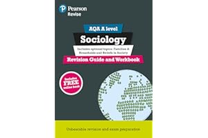 Pearson REVISE AQA A Level Sociology Revision Guide & Workbook inc online edition - for 2026, 2027 exams