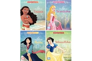 Nelson Mini-Bücher: 4er Disney Prinzessin 21-24: 4 Bücher zum Vorlesen | Die Bücher zu den Filmen ab 3 Jahren im Mitnahmeformat