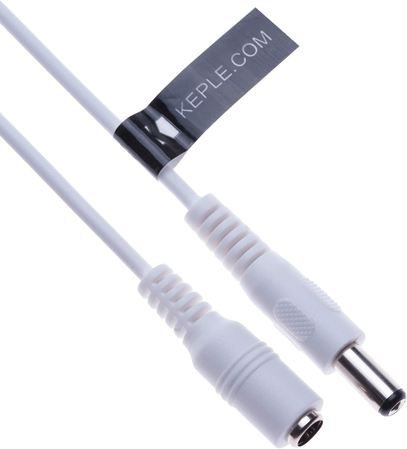 Cable de Extensión de Alimentación de CC DC 2.1mm / 5.5mm Jack 10m Conector CCTV Adaptador de Cable de Alimentación Compatible con CCTV Security Camera, IP Camera, DVR Standalone, LED Strip, Monitores