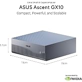 ASUS ASCENT GX10 Kompakt Yapay Zeka S&uuml;per Bilgisayarı, NVIDIA GB10 Grace Blackwell Superchip, 128GB LPDDR5X RAM, 2TB SSD, Wi-