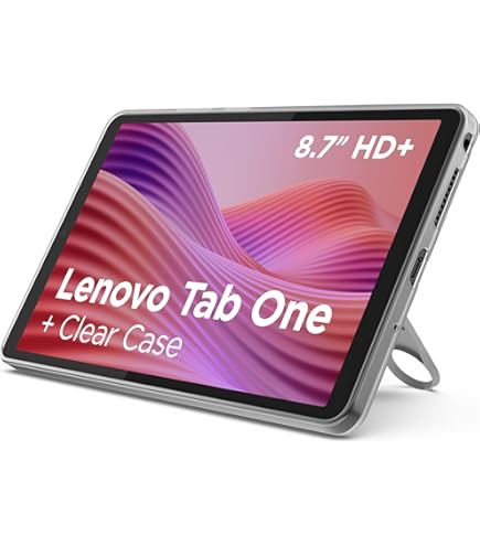 Lenovo Tab 10.1インチ FHD 4GB+64GB クリアケース付き Lenovo Tab Android Tablet | 10.1 inch Full HD Display | MediaTek