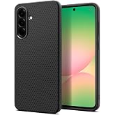 Spigen Galaxy A56 ile Uyumlu Kılıf Liquid Air Kaymaz Dokulu Y&uuml;zey Siyah Kapak - ACS09291 (Spigen TR Garantili)