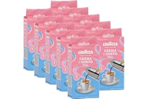‎LAVAZZA Lavazza Kaffee Crema e Gusto Delicato, gemahlener Bohnenkaffee (10 x 250g)
