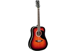 Eko GUITARS - RANGER 6 BROWN SUNBURST, Chitarra Acustica Serie Ranger, Colore Brown Sunburst