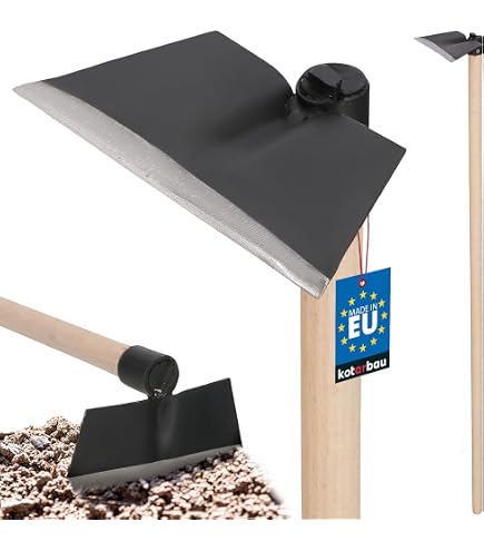 Fourche à Foin KADAX 3 Dents - Manche Bois Et Acier - Pour Jardin, Compost Et Fumier