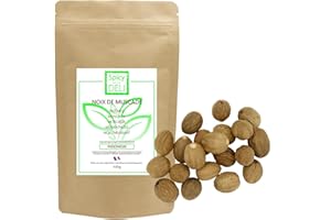 SPICY DELI Nuez Moscada Entera 100g / 22 nueces "bolsa kraft resellable"