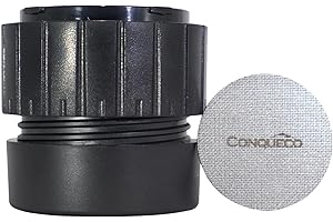 CONQUECO Porta para Café Molido - Compatible con Cafeteras Espresso Portátiles Filtro de Café Reutilizable