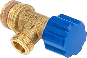 tecuro Eckventil 1/2 Zoll x 3/8 Zoll - DN 10, selbstdichtend, passend zu UP-Spülkasten