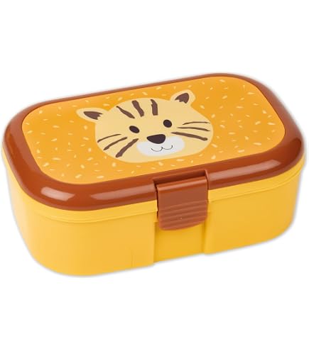 Lunchbox WALDTIERE Für Kinder – Große Brotdose Mit Fach, Perfekt Für Schule & Kindergarten