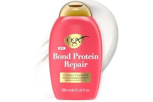 ‎OGX OGX Repair and Protect Bond Protein Repair Conditioner, 385 ml – Stärkt und repariert sprödes, trockenes oder beschädigtes Haar mit Lipi Pro Shield Technology und Dual-Action-Repair-Technologie