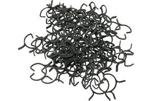 CODKU 100 Pcs Plant Clips Garden Clips Plant Rings Vine Fixing Clips for Plant Stem Support Clips for Fixing Tomatoes Vegetables Cucumbers,L