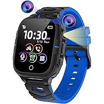 Smartwatch Per Bambini 4-12 Anni Con Telefono, Fotocamera, Giochi E Musica - Regalo Ideale (Blu) - Foto 9