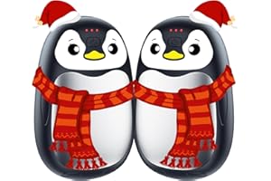 FANDLISS Calentador de Manos Recargable 2 en 1, 2PCS Magnético Calentadores de Manos Portátil Batería 8000mAh con USB, 3 Niveles de Calor, Regalos navideños para Aire Libre/Camping/Caza