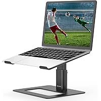 BoYata Supporto PC Portatile, Supporto per Laptop Ventilato Regolabile in Altezza, Supporto per Notebook Compatibile con MacB