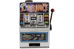 MISTER GADGET CMMG2000 HUCHA MÁQUINA TRAGAPERRAS, Multicolore, 13,50 x 9,60 x 18,40 cm