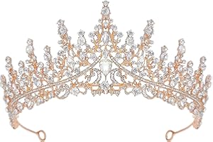 DECENTRALAND Crystal Rhinestones Wedding Tiara for Bridal Wedding Princess Queen Coronation Birthday Party Silver Crown Girl and Women Carnival Party Holiday Celebration for Adults