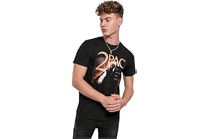 Mister Tee Herren Tupac Me Against The World Cover Tee