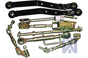 TESTEL Kit di installazione completo per dispositivo di sollevamento Kubota Cat.1, trattore comunale, attacco a tre punti