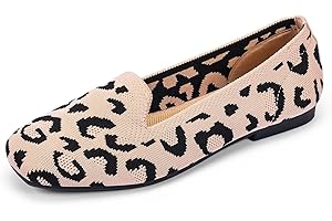 Frank Mully Loafer mit runder Zehenpartie für Damen, Flache, Bequeme Arbeitsschuhe, niedlicher Penny-Loafer zum Hineinschlüpfen, Ballerinas