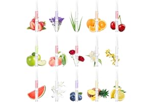 AISEELY Cuticle Oil, 15PCS Cuticle Oil Pens, Mix Flavors Cuticle Revitalizer Oil Pen for Nail Salon, Nutrition Oil Pen with Natural Ingredients for Nail Treatment