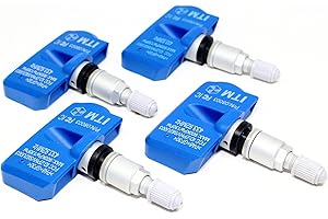 ITM Set of 4 TPMS 433mhz Tire Pressure Sensors for 10/2014-2018 Tesla Model S 60 60D 70 70D 75 75D P90D 90D 100D P100D 85 85D P85 P85D Sedan