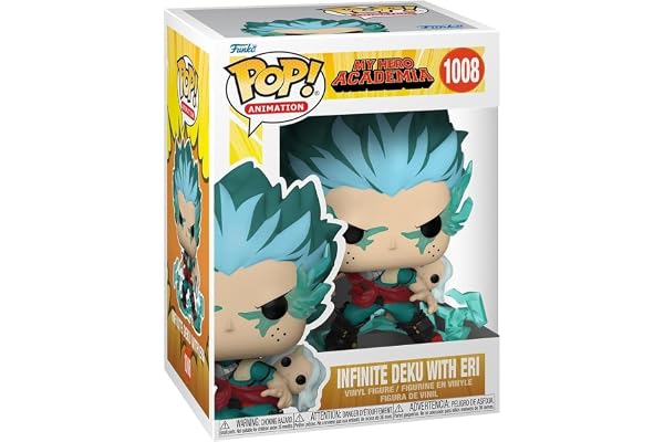 Funko Pop! Animation: MHA - Infinite Deku With Eri - My Hero Academia - Figurine en Vinyle à Collectionner - Idée de Cadeau - Produits Officiels - Jouets pour les Enfants et Adultes - Anime Fans