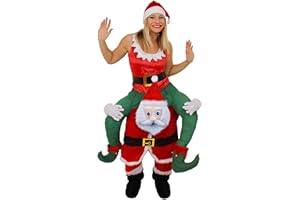 I LOVE FANCY DRESS Santa Pick Me Up Costume - Father Christmas Pick Me Up Costume - Perfect for Christmas Fancy Dress