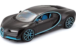 BAUER SPIELWAREN BBURAGO MAISTO FRANCE - 11040BL - Bugatti Chiron Record 402 km/h 1/18 - Couleur spéciale