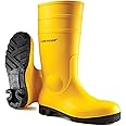 Dunlop 142YP39 Safety rubber boots "Protomaster" S5 SRA, Size 6, Yellow