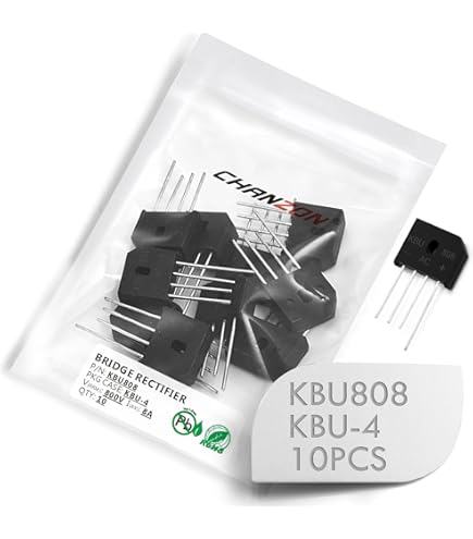 20 Diodi Raddrizzatore 1N4007 1A 1000V DO-41 - Per Elettronica, Senza Piombo, Confezione Da 20 Pezzi - Foto 8