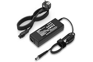 HAFIUEGE 90W 19V Caricatore Alimentatore per HP Pavilion DV7 DV6 DV5 DV4 DM4 G7 G6 G4 G72 G60 EliteBook 745 810 820 840 850 G1 G2 Compaq 6730b 6560b CQ40 CQ45 CQ50 CQ57 CQ61 CQ60 Probook 430 440 450 455 G1 G2