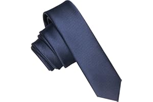 JEMYGINS Cravate Homme 4CM Étroit Extra Silm Plusieurs Couleurs Disponibles en Soie Compris Boîte