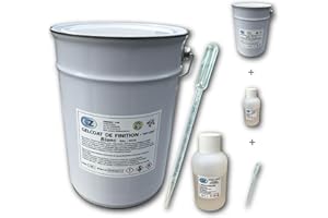 Gwarez Lab Gelcoat Blanc 5 Kg Gel Coat Bateau + Catalyseur + Pipette de Dosage.